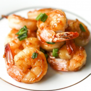 Pan-fried Prawns with a Sweet Soy sauce